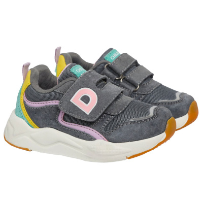 Кроссовки Dinamik для мальчика и девочки Indigo Kids 90-400F серые 1